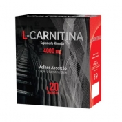 L-Carnitina 4000mg 20 ampolas 